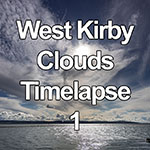 Time lapse of dramatic clouds over West Kirby, England