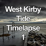 Time lapse of ebbing tide at West Kirby Marine Lake, Wirral