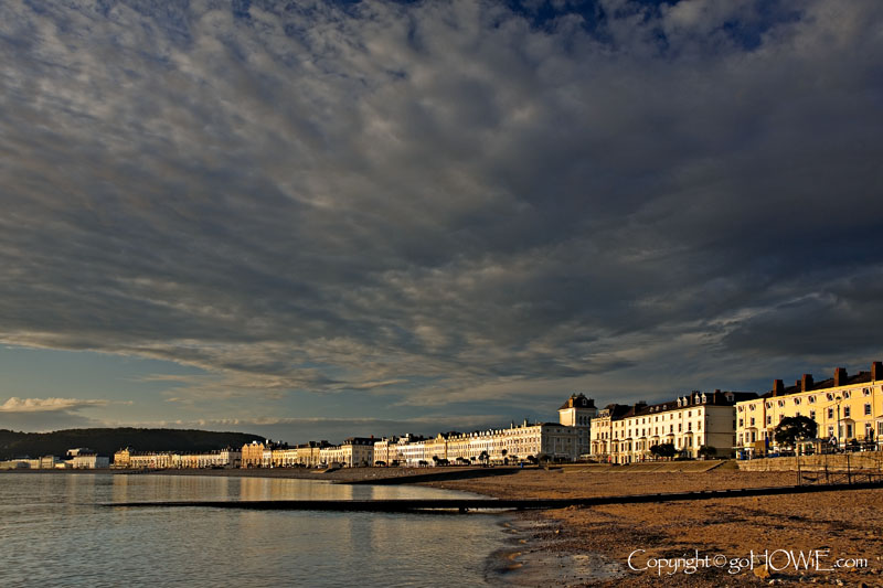 Hotels on the seafront, Llandudno, North Wales