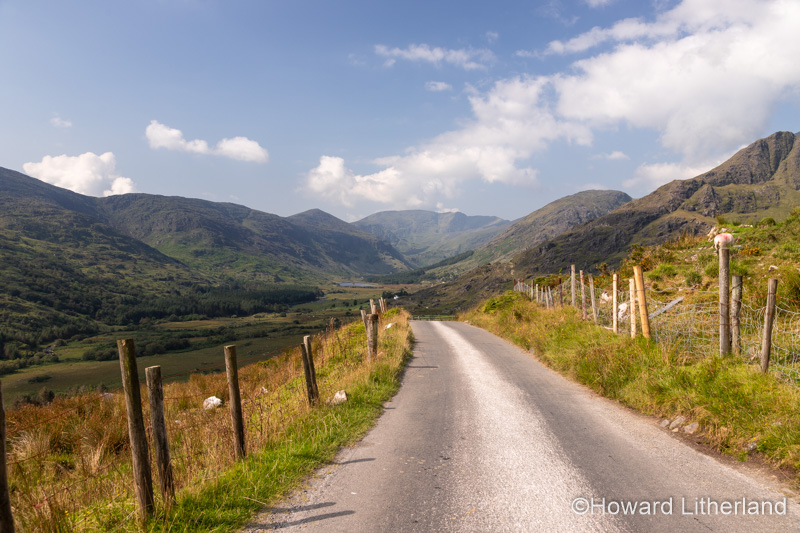 Road through the Gap of Dunloe, County Kerry, Ireland