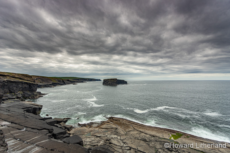Rugged coast on the Wild Atlantic Way at Loop Head, County Clare, Ireland