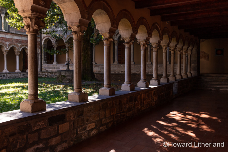 Monastary of Santa Maria di Piona on the shores of Lake Como in northern Italy