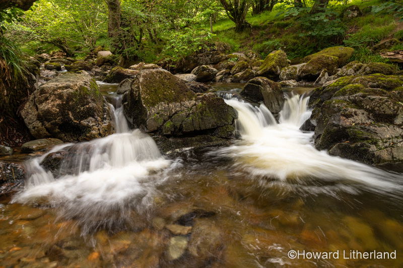 Aira Force waterfall near Ullswater in the Lake District, England
