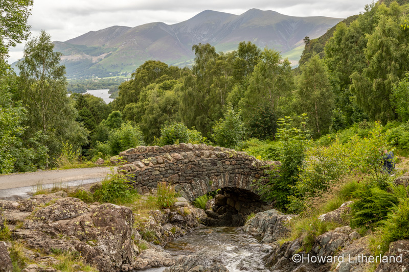 Ashness Bridge near Derwent Water, Lake District, England