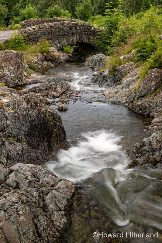 Ashness Bridge near Derwent Water, Lake District, England