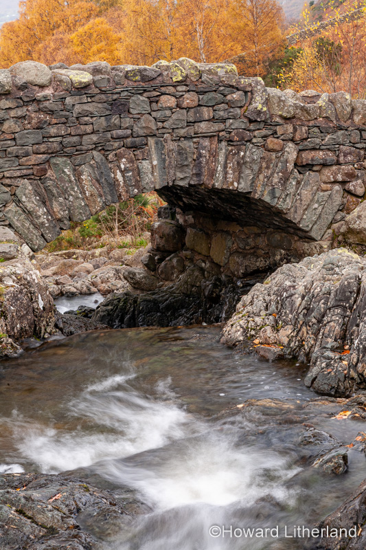 Ashness Bridge in Autumn, Lake District, Cumbria