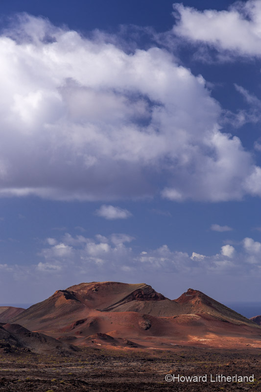 Volcano in the Timanfaya National Park, Lanzarote, Canary Islands