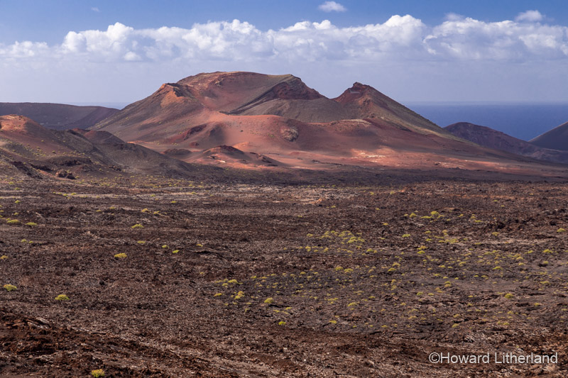 Volcano in the Timanfaya National Park, Lanzarote, Canary Islands