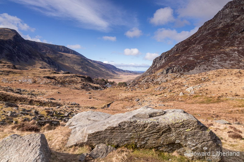 Pen yr Ole Wen in the Carneddau mountains, Snowdonia, North Wales