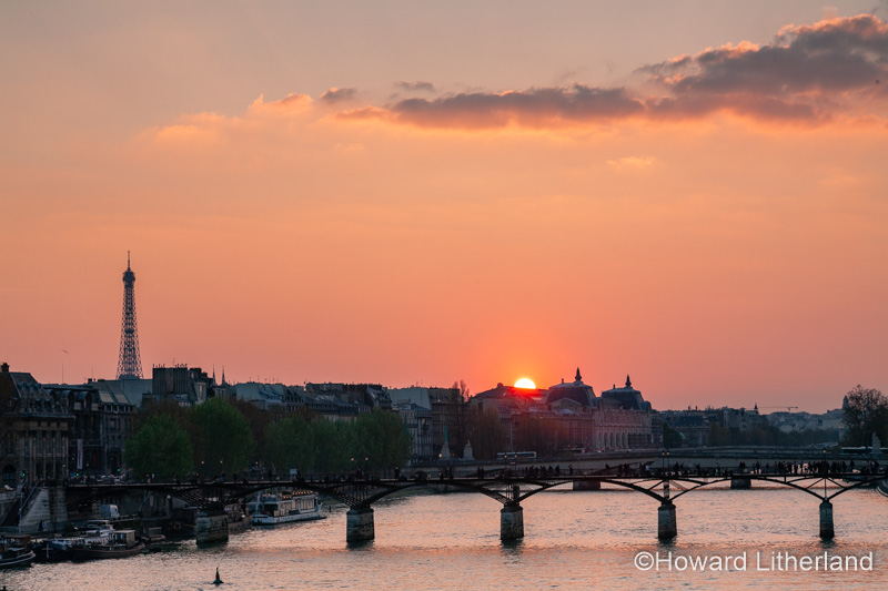 Eiffel Tower and the River Seine, Paris, France