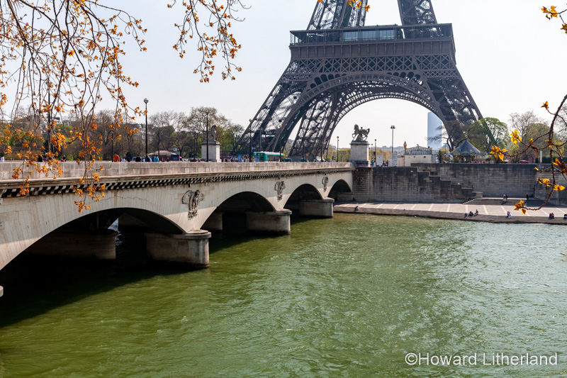 Eiffel Tower and the River Seine, Paris, France
