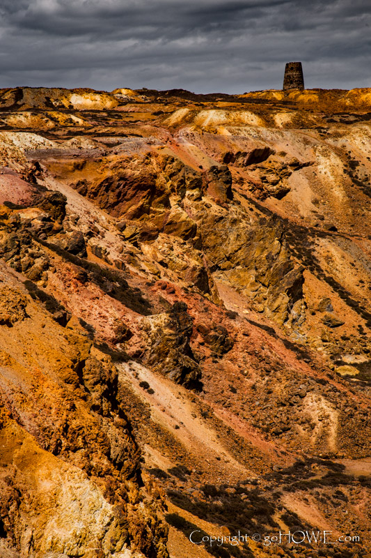 Parys Mountain copper mine, Anglesey, North Wales