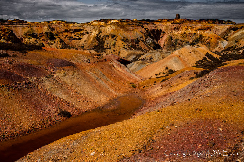 Parys Mountain copper mine, Anglesey, North Wales