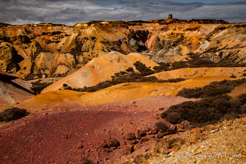 Parys Mountain copper mine, Anglesey, North Wales
