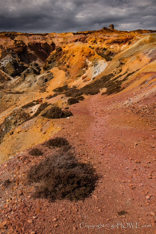 Parys Mountain copper mine, Anglesey, North Wales