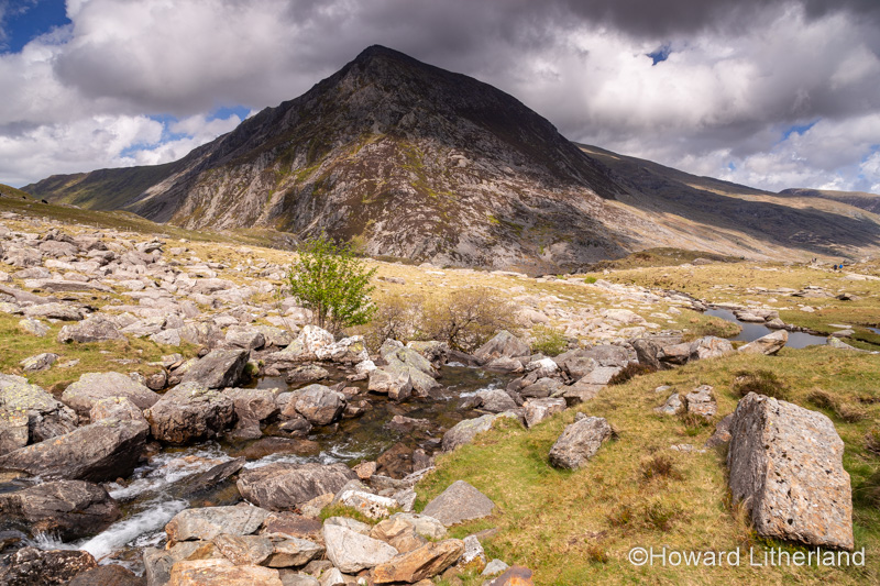 Pen Yr Ole Wen mountain, Carneddau range, Snowdonia, North Wales