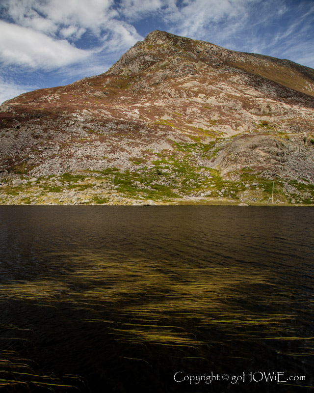 Pen yr Olwen mountain and Llyn Ogwen, Snowdonia National Park, Wales