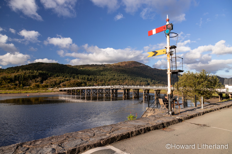Penmaenpool toll bridge, North Wales