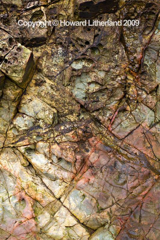 Patterns in rock