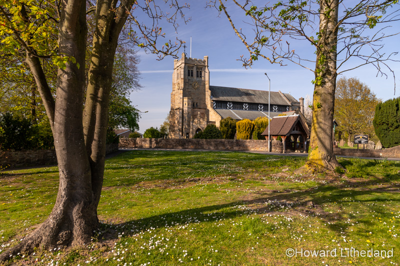 Saint Matthews church in Buckley, Flintshire, North Wales
