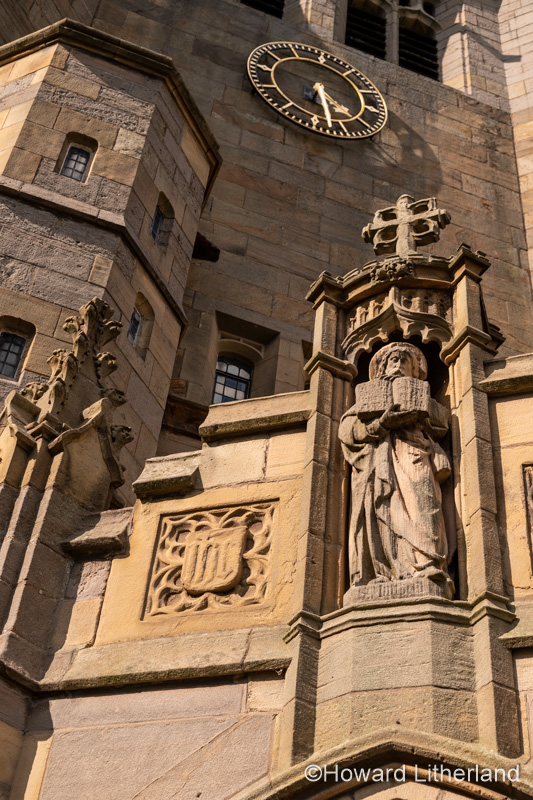 Saint Matthews Buckley parish church stonework