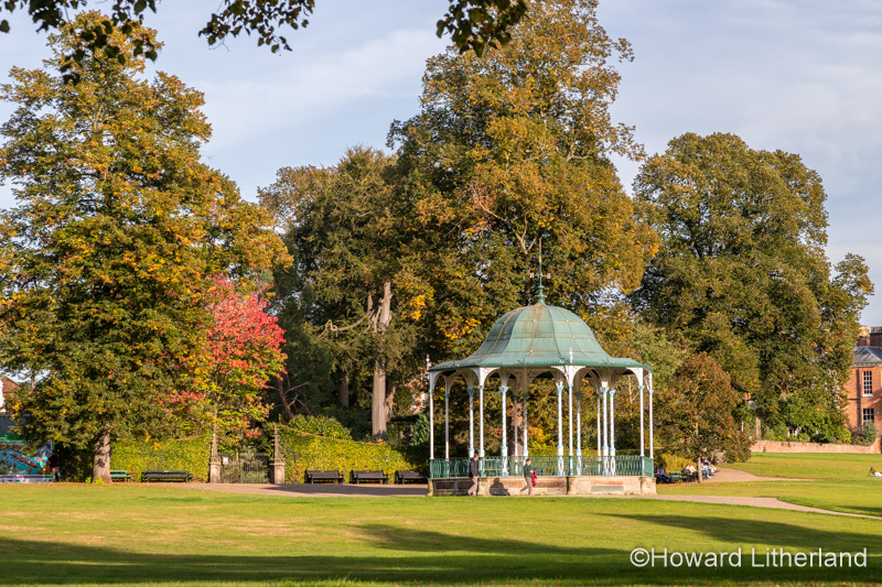 Pavillion in Quarry Park, Shrewsbury, England