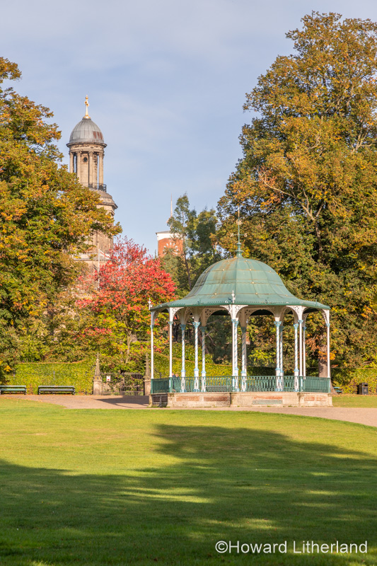 Pavillion in Quarry Park, Shrewsbury, England