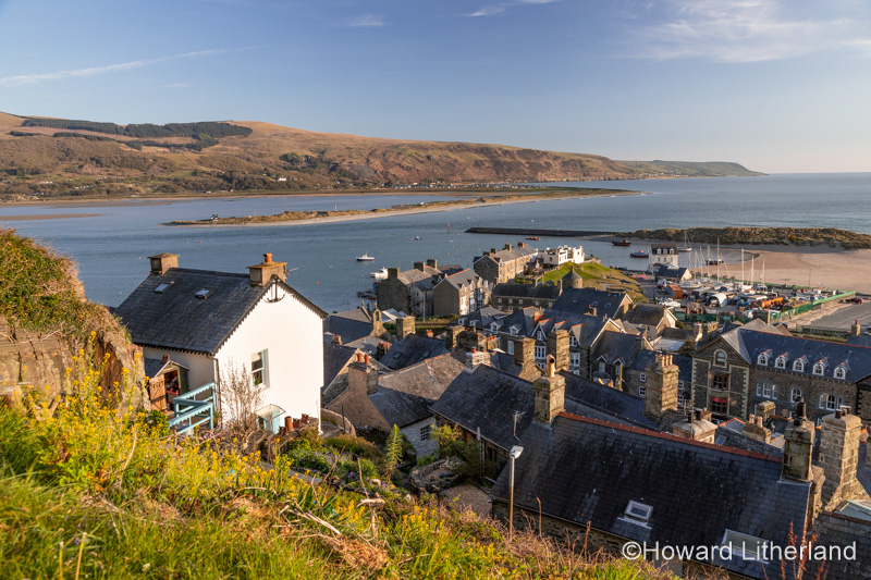 Barmouth and Fairbourne from Dinas Oleu, Snowdonia, Wales