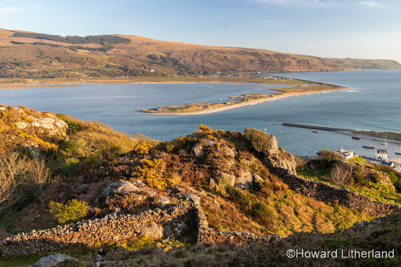 Barmouth and Fairbourne from Dinas Oleu, Snowdonia, Wales