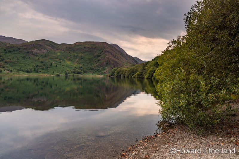 Llyn Dinas in the Snowdonia National Park, North Wales