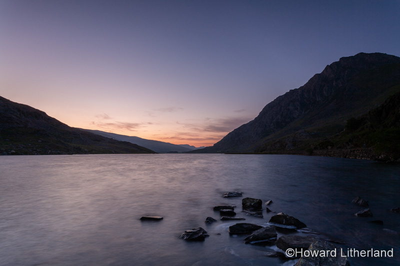 Dawn breaking over Llyn Ogwen, Snowdonia, North Wales