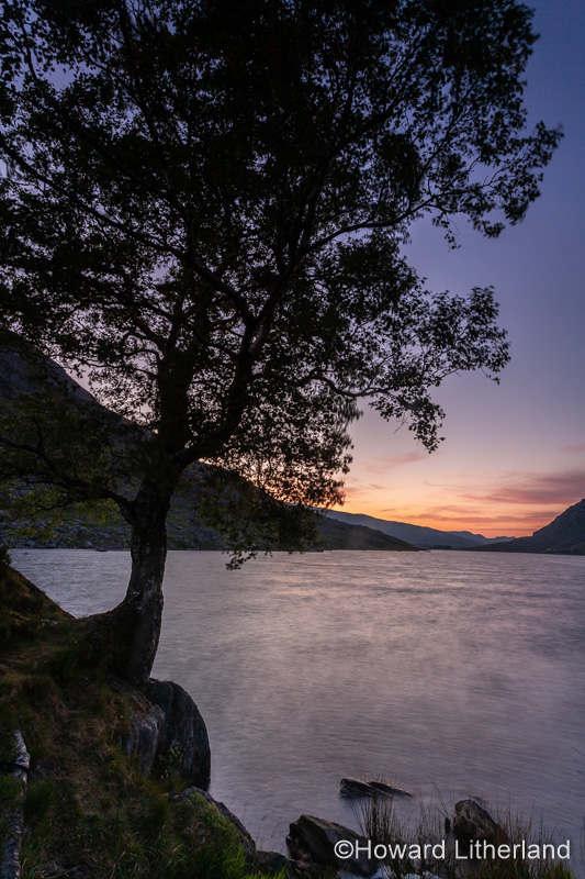 Dawn breaking over Llyn Ogwen, Snowdonia, North Wales