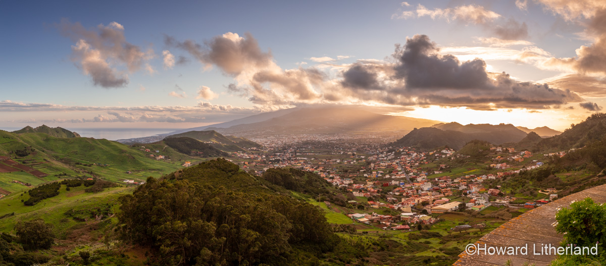 Panoramic view over La Laguna, Tenerife, Canary Islands