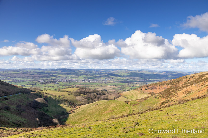 View over the Vale of Clwyd, North Wales