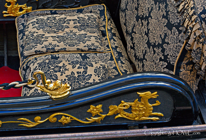 Gondola details, Venice