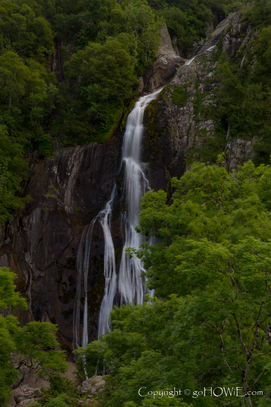 Aber Falls waterfall, Snowdonia National Park, Wales